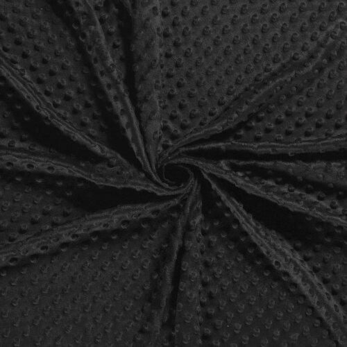 Minky Fleece *Marie* - black