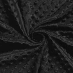Minky Fleece *Marie* - black