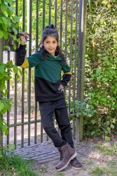 All-season sweat *Marie* - pine green