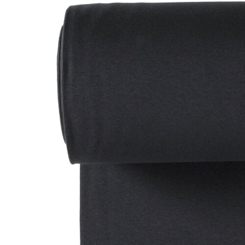 Knitted cuff *Marie* - blue-black