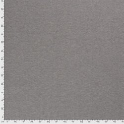 Winter sweat *Marie* brushed heavy quality - light grey mottled