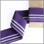 Poignets Boord Poignets Rayures violet lilas