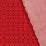 Bavlněné poplinové puntíky 2mm - červené