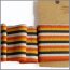Polsini Boord Polsini Allover Stripes arancio/giallo