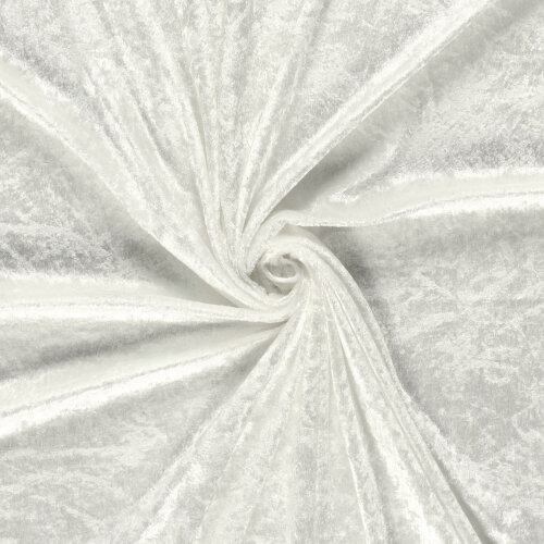Pannesamt *Marie* Uni - creme