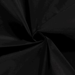 Baumwollpopeline Stretch - schwarz