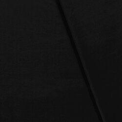 Baumwollpopeline Stretch - schwarz