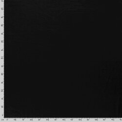 Baumwollpopeline Stretch - schwarz