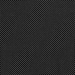 Cotton Poplin Dots 2mm - zwart
