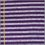 Knitted fleece stripes purple