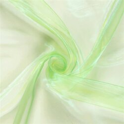 Organza Changierend limette