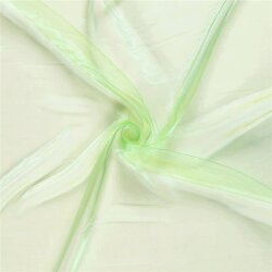 Organza Changierend limette