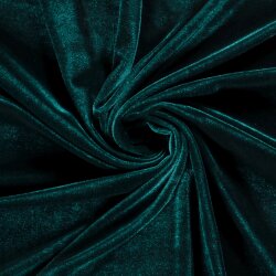 Stretch velvet *Marie* - benzine