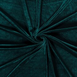 Stretch velvet *Marie* - benzine