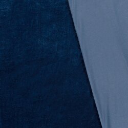 Stretch velvet *Marie* - royal blue