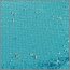 Sequined fabric reversible effect turquoise/silver