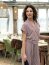 Jersey de coton *Marie* - vieux rose