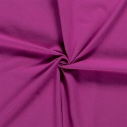 Jersey de algodón *Marie* - rosa oscuro