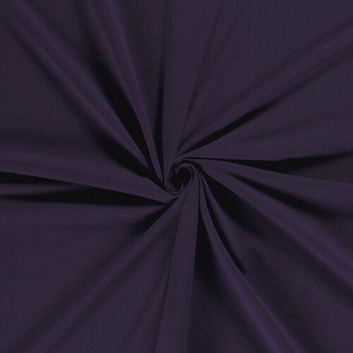 Baumwolljersey *Marie* - aubergine