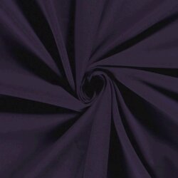 Cotton jersey *Marie* - aubergine