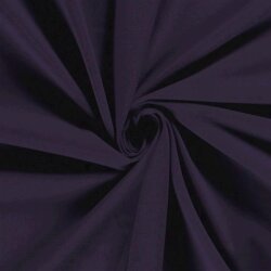 Cotton jersey *Marie* - aubergine