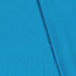 Bavlněný žerzej *Marie* - azurově modrý
