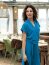 Jersey de coton *Marie* - bleu azur