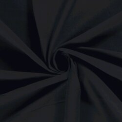 Baumwolljersey *Marie* - blau-schwarz