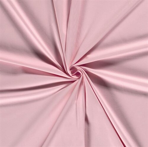 Jersey di cotone *Marie* - rosa freddo e morbido