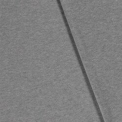 Cotton jersey *Marie* light grey mottled