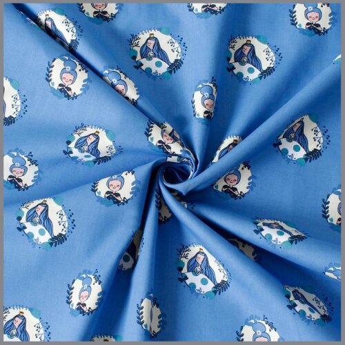 Cotton princesses sapphire blue