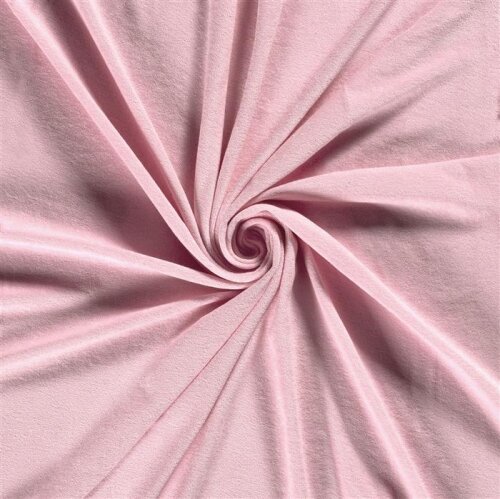 Stretch terry cloth *Marie* - soft pink