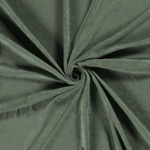 Stretch terry cloth *Marie* - dark old mint