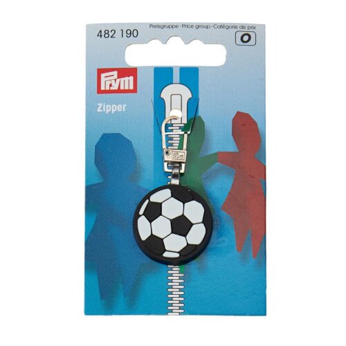 Fashion-Zipper per bambini calcio nero/bianco