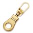 Fashion-Zipper oese goldfarbig